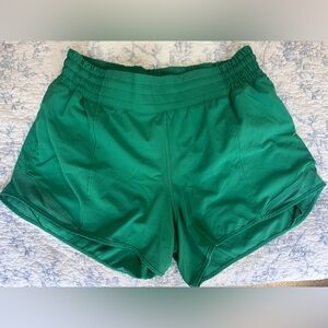 lululemon athletica Emerald Green Women's Athletic Shorts